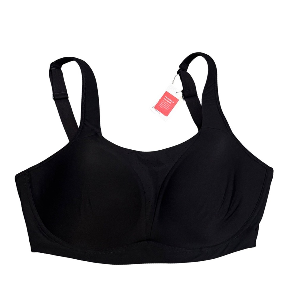 Lululemon Run Times Bra Black High Support Running Sports‎ Bra 40G NEW - Picture 2 of 6